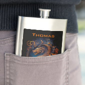 Abstracte Dragon Flask Flacon (Voorbeeld)