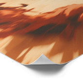 Abstracte Dragon Skull Witchy AI Art Matte Waarde Poster (Hoek)