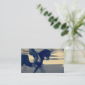 Abstracte dressage visitekaartje (Staand voorkant)