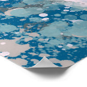 Abstracte drie bomen poster (Hoek)