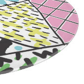 Abstracte drie: handgetekende achtergrondkunst. snijplank (Hoek)
