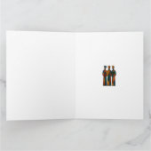 Abstracte Drie Wijzen Kaart (Binnen)