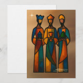 Abstracte Drie Wijzen Kaart (Voorkant / Achterkant)