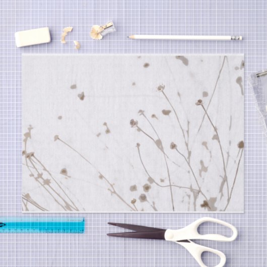 Abstracte drieduizenden grafische subtiele witte t tissuepapier (Craft)