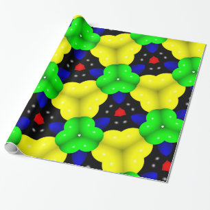 Abstracte driehoek Geometrisch Multicolorf Cadeaupapier