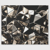 Abstracte driehoek kristalachtergrond. cadeaupapier (Vlak)