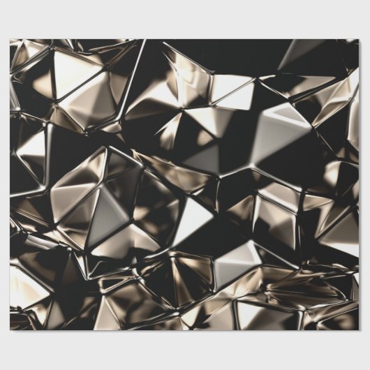 Abstracte driehoek kristalachtergrond. cadeaupapier (Vlak)