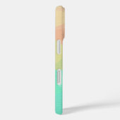 abstracte driehoek met witte paardenbloem Case-Mate iPhone case (Achterkant / Rechts)