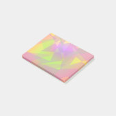 Abstracte driehoeken en rechthoeken post-it® notes (Schuin)