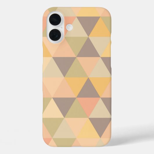 Abstracte driehoeken Modern Geometrisch Patroon me Case-Mate iPhone Case (Achterkant)