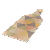 Abstracte driehoeken Modern Geometrisch Patroon me Snijplank (Hoek)