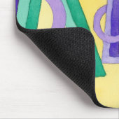 Abstracte driehoeken muismat (Hoek)