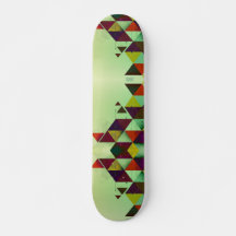 Abstracte Driehoeken Skateboard