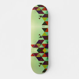 Abstracte Driehoeken Skateboard