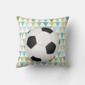 Abstracte driekwart-sokbalkafhaalrecord kussen (Achterkant)