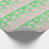 Abstracte driekwartdriehoeken cadeaupapier (Hoek)