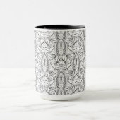 Abstracte driepartijendwars mok (Midden)