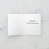 Abstracte dromen gefeliciteerd kaart (Binnen)