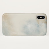 Abstracte Dromerige Lichtblauw, Room en Goud Case-Mate iPhone Case (Achterkant (horizontaal))