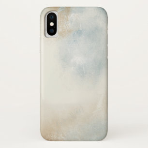 Abstracte Dromerige Lichtblauw, Room en Goud Case-Mate iPhone Case