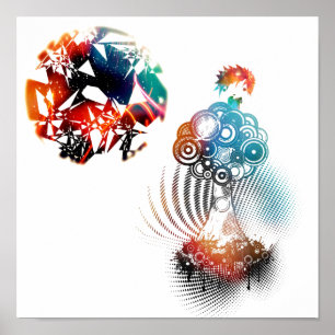 Abstracte droom poster