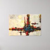 Abstracte droomkunst canvas afdruk (Voorkant)