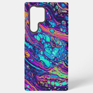 Abstracte druppel regenboog Samsung hoesje Samsung Galaxy Hoesje