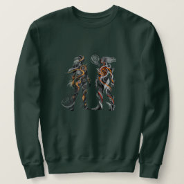 Abstracte Dualiteit Heren Sweatshirt