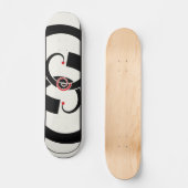 Abstracte dubbele knoop persoonlijk skateboard (Voorkant)