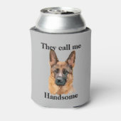 Abstracte Duitse Shepard Cooler (Blikje Achterkant)