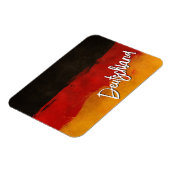 Abstracte Duitse vlag Magneet (Linkerzijde)