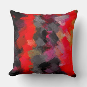 Abstracte dynamische kleuren tekenen #2 kussen
