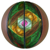 Abstracte dynamische verbindingen basketbal (Verticaal)