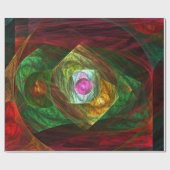 Abstracte dynamische verbindingen cadeaupapier (Vlak)