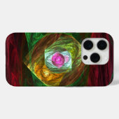 Abstracte dynamische verbindingen Case-Mate iPhone case (Achterkant (horizontaal))