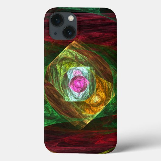 Abstracte dynamische verbindingen Case-Mate iPhone case (Achterkant)