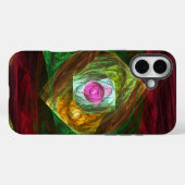 Abstracte dynamische verbindingen Case-Mate iPhone case (Achterkant (horizontaal))