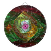 Abstracte dynamische verbindingen dartbord (Voorkant)