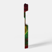 Abstracte dynamische verbindingen iPhone hoesje (Linkerkant)