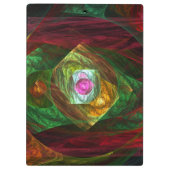 Abstracte dynamische verbindingen klembord (Achterkant)