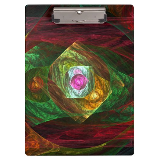 Abstracte dynamische verbindingen klembord (Voorkant)
