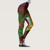 Abstracte dynamische verbindingen leggings (Rechts)