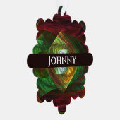 Abstracte dynamische verbindingen ornament kaart (Rechts)