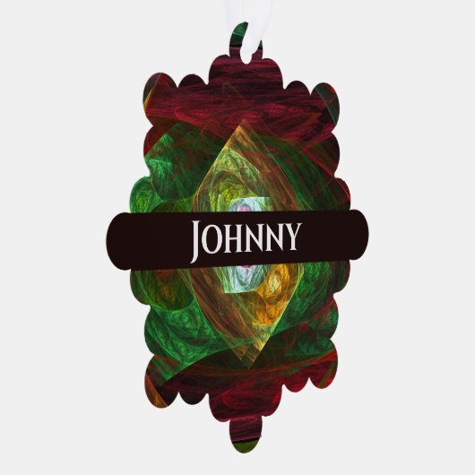 Abstracte dynamische verbindingen ornament kaart (Rechts)