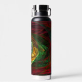 Abstracte dynamische verbindingen waterfles (Achterkant)