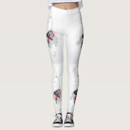 Abstracte Eagle-Leggings Leggings (Voorkant)