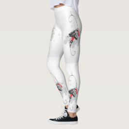 Abstracte Eagle-Leggings Leggings