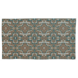 Abstracte Earth Camouflage Brown Kussensloop