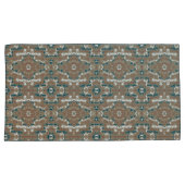 Abstracte Earth Camouflage Brown Kussensloop (Voorkant-Rechts)