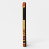 Abstracte Earth Tone Swirl Art Print Case-Mate iPhone Case (Achterkant/links)